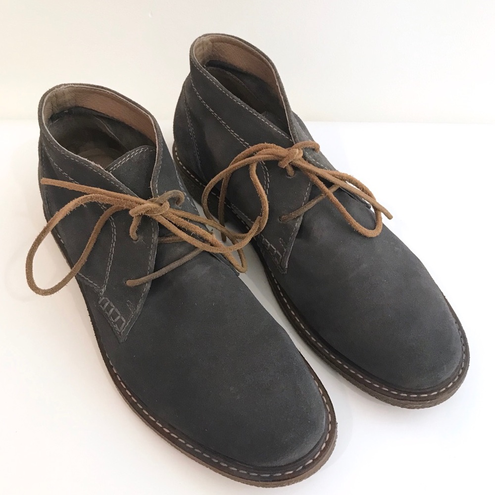 Lucky Brand Men’s Lace Up Suede Chukka Boots